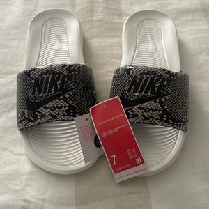 Brand new Nike slides